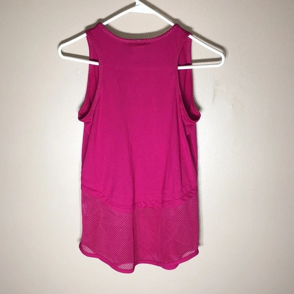 Nike mesh tank top workout athletic basketball tank top pink workout gear XS​​ - Picture 7 of 7